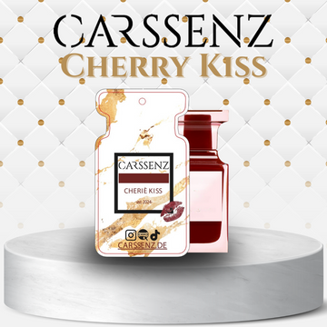 Carssenz Duftbaum ''Cherry Kiss'' Sinnlich, verführerisch & fruchtig inspiriert vom exklusiven Duftcharakter von Lost Cherry